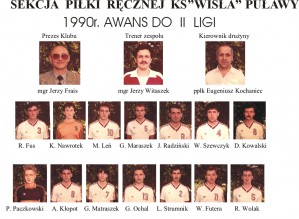 1990 awans do II ligi
